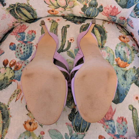 Ann Taylor Light Purple Women's Sandals - Picture 3 of 5